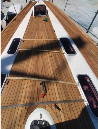 Motor yacht after refit